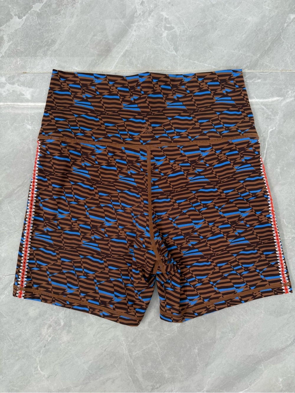 Women’s OFFLINE By Aerie Goals Crochet Inset 5" Biker Shorts Workout Large - Picture 9 of 16
